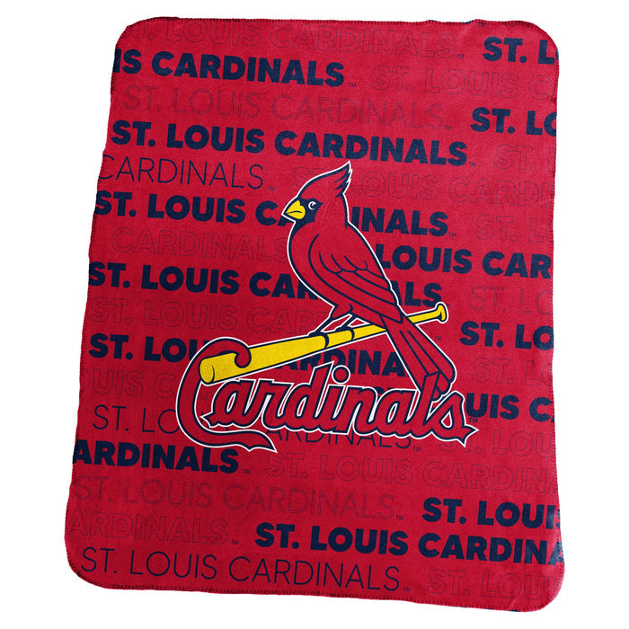 St. Louis Cardinals Blanket 50x60 Fleece Classic-0