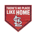 St. Louis Cardinals Sign Wood Homeplate-0