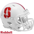 Stanford Cardinal Helmet Riddell Replica Mini Speed Style White-0