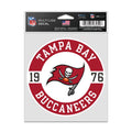 Tampa Bay Buccaneers Decal 3.75x5 Patch Fan-0