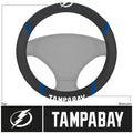 Tampa Bay Lightning Steering Wheel Cover Mesh/Stitched-0