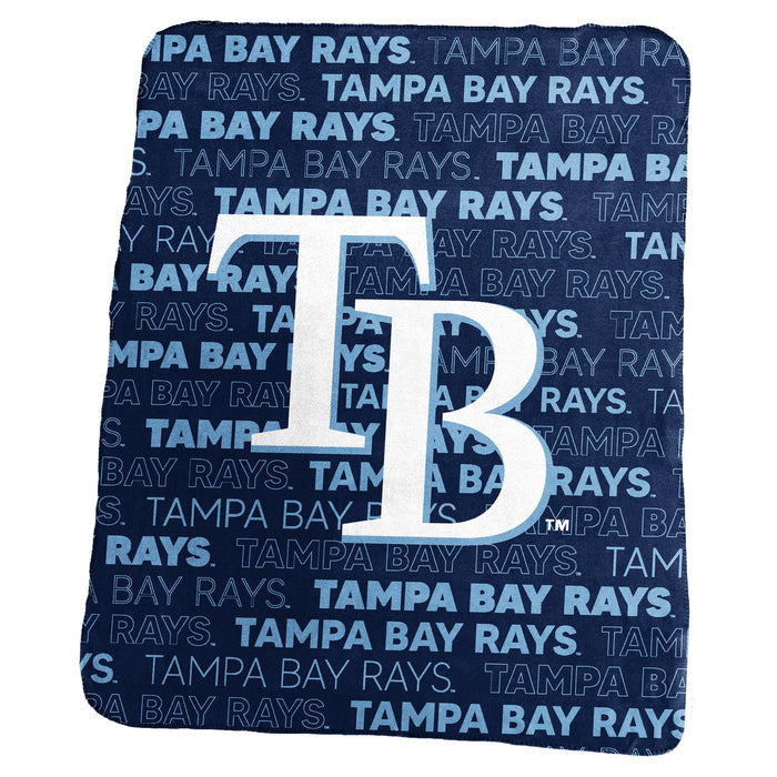 Tampa Bay Rays Blanket 50x60 Fleece Classic-0