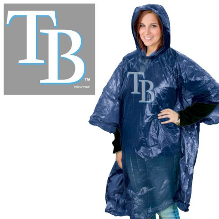 Tampa Bay Rays Rain Poncho Special Order-0