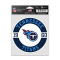 Tennessee Titans Decal 3.75x5 Patch Fan-0