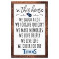 Tennessee Titans Sign 11x17 Wood In This House-0