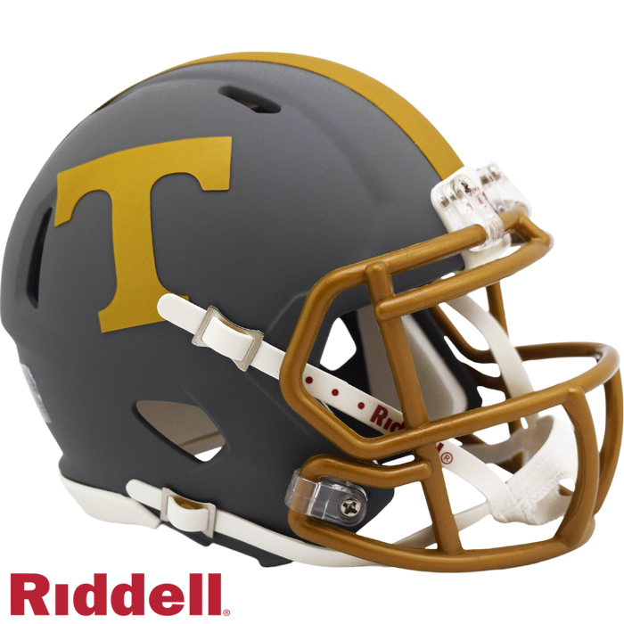 Tennessee Volunteers Helmet Riddell Replica Mini Speed Style Slate Alternate-0