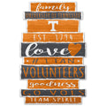 Tennessee Volunteers Sign 11x17 Wood Family Word-0