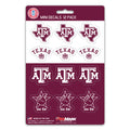Texas A&M Aggies Decal Set Mini 12 Pack - Special Order-0