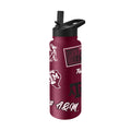 Texas A&M Aggies Quencher Bottle 34oz Stainless Steel Dreamweave-0
