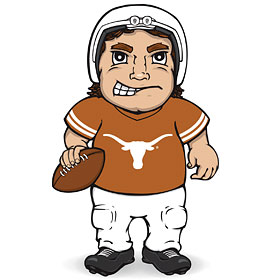 Texas Longhorns Dancing Musical Halfback CO-1