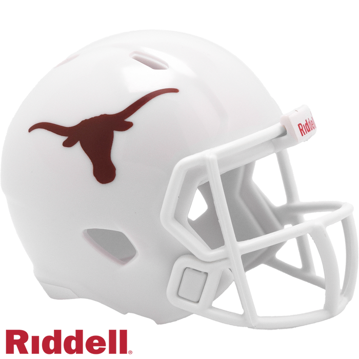Texas Longhorns Helmet Riddell Pocket Pro Speed Style Periodic Restock-0