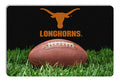Texas Longhorns Pet Bowl Mat Classic Football Size Large CO-0