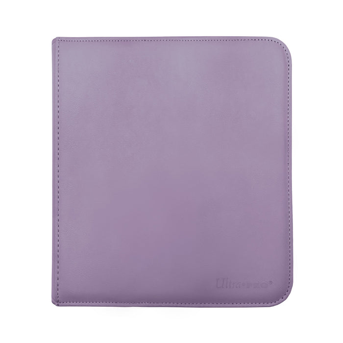 Ultra Pro 12 Pocket Pro Binder Zippered Purple-0