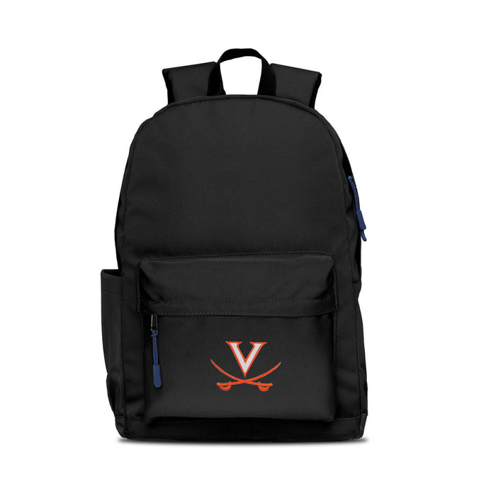 Virginia Cavaliers Backpack Campus Laptop Black With Navy-0