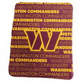 Washington Commanders Blanket 50x60 Fleece Classic-0