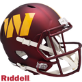 Washington Commanders Helmet Riddell Replica Full Size Speed Style-0