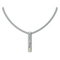 Washington Commanders Necklace Silver Bar-0
