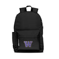 Washington Huskies Backpack Campus Laptop Black With Gray-0