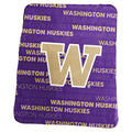 Washington Huskies Blanket 50x60 Fleece Classic-0