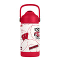 Wisconsin Badgers Kids Bottle 12oz Stainless Steel Mascot-0